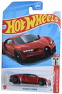 Carro fundido sob pressão Hot Wheels '16 Bugatti Chiron Quarter Mile Red