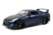 Carro fundido sob pressão Jada Toys Fast & Furious Nissan GTR Blue 1:24