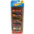 Carro HotWheels Pacote Com 5 Unidades 1806 4472-7 Carro HotWheels Pacote Com 5 Unidades 1806 4472-7