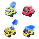 Carro infantil versão Q Mini Cartoon Engineering Car Baby I