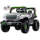 Carro Jeep Wrangler Rubicon Zippy Toys Eletrico 12V CR Cinza