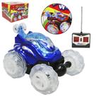 Carro maluco cambalhota com controle remoto sem fio com som - PD IMPEX
