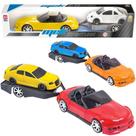 Carro mek adventure com carretinha + carro roda livre colors na caixa - BS TOYS