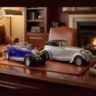 Carro Miniatura Colecionável Clássic Antigo Fricção Kit 2pçs Carro Miniatura Colecionável Clássic Antigo Fricção Kit 2pçs