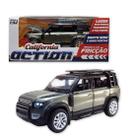 Carro Miniatura Metal Land Rover 1:32 Action c/ Som e Luz