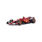 Carro modelo fundido sob pressão Bburago escala 1:43 Ferrari SF-24 com capacete