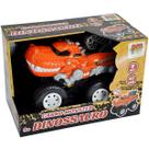 Carro Monster Dinossauro com LUZ DM TOYS