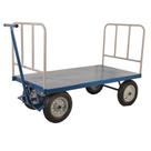 Carro plataforma 800Kg com tampo em aco com grade PLA800G Fercar