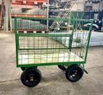 Carro Plataforma Fechado Em Tela 1000x600mm Capacid. 300kg