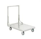 Carro Plataforma Inox Transporte Geral Fritomaq 1 Plano