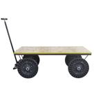 Carro plataforma tampo em madeira capacidade 300 kg - MP-300