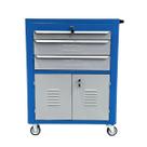 Carro Porta Ferramentas Fechado com 3 Gavetas Azul Ref 06 FERCAR Carro Porta Ferramentas Fechado com 3 Gavetas Azul Ref 06 FERCAR