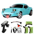 Carro RC Drift Skymaker Miata Mazda MX-5 RWD de 2,4 GHz em escala 1/18