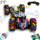 Carro RC UJROQI - Controle por Gesto, Luzes, Música e Spray - 4WD
