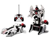 Carro Robô De Controle Remoto 7 Funções Street Trooper Branco Maisto - Twist N Shoot R/C - 81177 Carro Robô De Controle Remoto 7 Funções Street Trooper Branco Maisto - Twist N Shoot R/C - 81177