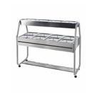 Carro Self Service Duplo 8 Cubas Quentes e 4 Cubas Frias Ibet SD08L -127V