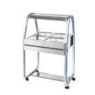 Carro Self Service Salada Frio de 04 Cubas Cinza SS04C IBET