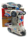 Carro Vira Robo Emite Som Luz Carrinho Bmw Brinquedo Menino Cor Branco Carro Vira Robo Emite Som Luz Carrinho Bmw Brinquedo Menino Cor Branco