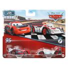 Carros de brinquedo Mattel Disney Pixar Cars Pack 2 Global Rally 1:55