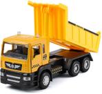 Carros de metal para caminhões de construção Toy Crane com luz e som