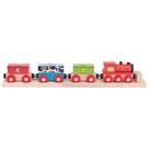 Carruagens de trem Bigjigs Rail Cereal com guindaste magnético 3 anos ou mais