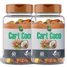Cart Coco 1000mg Capsulas - Oleo de Cartamo e Oleo de Coco para Energia e Metabolismo