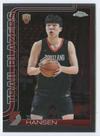Carta colecionável de basquete Topps Chrome 2025-26 Yang Hansen RC