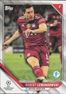 Carta colecionável Topps 2021-22 Lewandowski Bayern de Munique