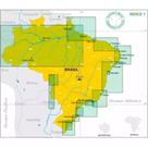 Carta Náutica 10004 Marinha do Atlântico Sul para Navegadores Ortodrômica