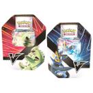 Carta Pokémon Kit 2 Latas Combatentes V Empoleon Tyranitar