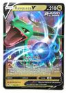 Carta Ultra Rara Pokémon Rayquaza V 100/159 Crown Zenith