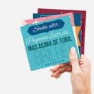 Cartão Agradecimento + Tags + Cartão motivacional + adesivo Cartão Agradecimento + Tags + Cartão motivacional + adesivo