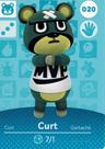 Cartão Amiibo Nintendo Animal Crossing Curt Série 1