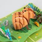 Cartão comemorativo Rykamia Capybara Pop Up Card para todas as ocasiões Cartão comemorativo Rykamia Capybara Pop Up Card para todas as ocasiões