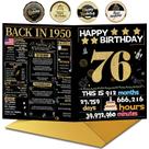 Cartão de Aniversário Joycard 76 Anos com Envelope