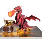 Cartão de Aniversário Pop-Up 3D Dragão Greeting Art 20x15 cm