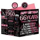 Cartão de Aniversário VivaGem 66 anos para Mulheres, Mães e Esposas Cartão de Aniversário VivaGem 66 anos para Mulheres, Mães e Esposas