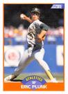 Cartão de Beisebol 1989 Score 392 Eric Plunk Athletics