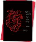 Cartão de Dia dos Namorados uugtcard Gótico 13x20 cm para Homens
