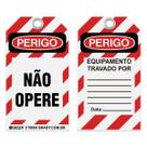 Cartão de Identificação de Bloqueio Perigo Não Opere Brady CT8000