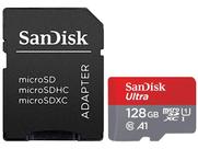 Cartão de Memória 128GB Sandisk Ultra Micro SD Classe 100 Cartão de Memória 128GB Sandisk Ultra Micro SD Classe 100
