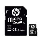 Cartão de Memória 16GB Micro SD Classe 10 HP HFUD016-1U1