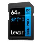 Cartão De Memória 64gb 150mb/s Lexar Sdxc 4k Alta Performance 800x Cartão De Memória 64gb 150mb/s Lexar Sdxc 4k Alta Performance 800x