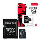 Cartão de Memoria 8gb SDHC Industrial C10 A1 tipo pSLC SDCIT2/8GB Kingston Cartão de Memoria 8gb SDHC Industrial C10 A1 tipo pSLC SDCIT2/8GB Kingston