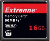 Cartão de memória CF 16GB UDMA com velocidade de até 60MB/s para câmera