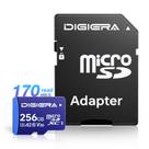 Cartão de memória DIGIERA LT100 microSDXC 256GB UHS-I V30 4K A2