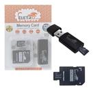 Cartão de Memória Eletromex 128GB Classe 10 Adaptador Pendrive USB 3 em 1