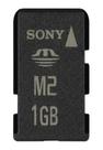 Cartão de Memória Flash Sony Memory Stick Micro (M2) 1GB