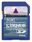 Cartão de Memória Kingston SD 2GB