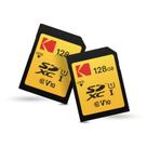 Cartão de memória Kodak 128GB Classe 10 UHS-I U1 V10 Full HD, pacote com 2 unidades